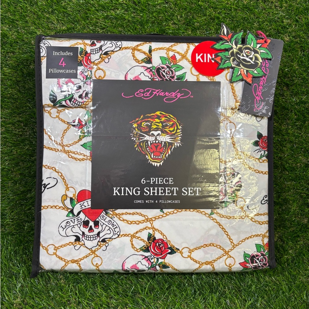 Ed Hardy King Sheet Set